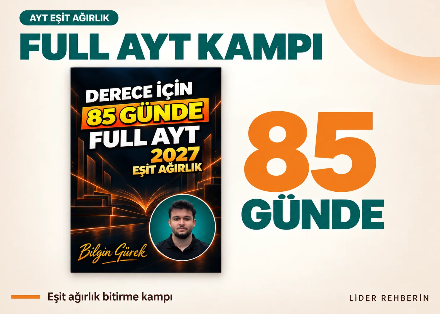 85 Günde Full AYT Eşit Ağırlık Kamp