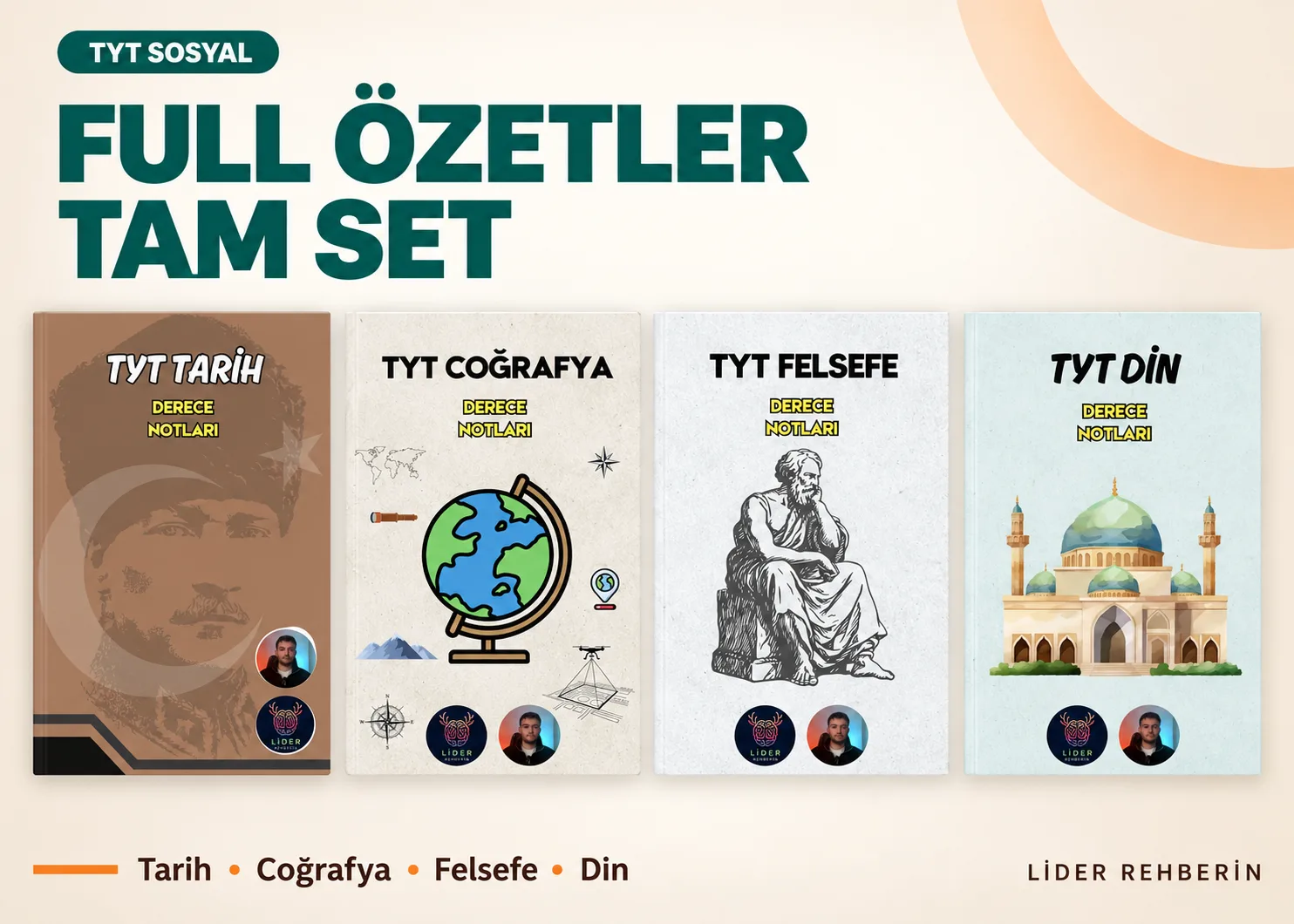 TYT Sosyal Full Özetler Tam Set